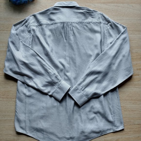 VALENTINO UOMO Cotton Shirt Long Sleeve Button - Picture 6 of 6